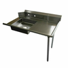 EFI SIST60R 60" Stainless Steel Soiled Dishtable Designed For Efficient Workflow In Commercial Kitchens.