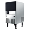 Alt Tag: EFI Versa-Chill Undercounter Air-Cooled Cube Ice Maker 120 lbs stainless steel undercounter ice machine with front vents