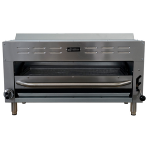 Balise alternatif : EFI Versa Heat HSM36-P 36" Salamandre à gaz Grill de chair à salamandre à propane infrarouge commercial 32 000 BTU vue de face