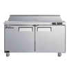 Alt Tag: EFI Versa Premier 60 Inch Two Door Sandwich Prep Cooler stainless steel mega top sandwich salad prep table with two doors