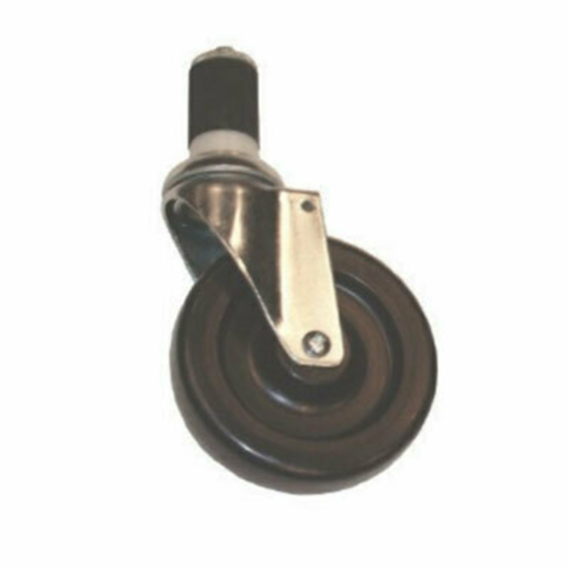 Alt Tag: EFL Sales Ltd. TC5 5-Inch Swivel Caster for Worktables, 5-inch heavy-duty swivel wheel without brake for commercial worktables