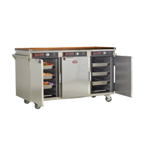 FWE HLC-7H-21 52" Mobile Heated Holding Cabinet