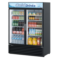 Turbo Air TGM-50RS(B)-N 55.88" 45.97 Cu. Ft. Merchandiser Refrigerator