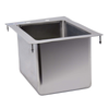 Omcan 39780 Stainless Steel 24.24 Qt One Tub Drop-In Sink For Commercial Use