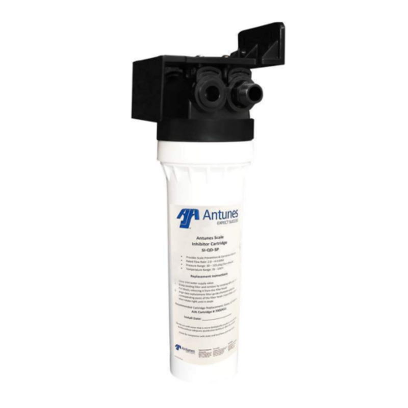 Antunes 9710146 SI-QD-SP Water Filtration Scale Inhibitor System for preventing mineral scale buildup.