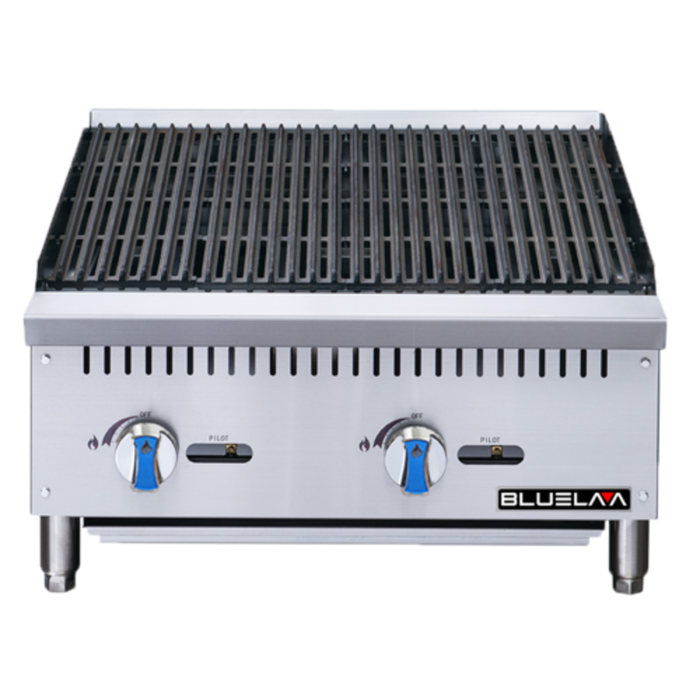 Bluelava BLCB24 Gril à gaz de comptoir robuste 24" 70 000 BTU