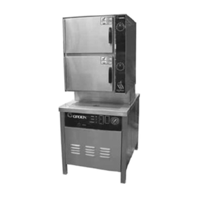 Groen HY-6SM HyPlus 24" 6-Pan Direct Steam Floor Steamer