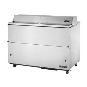 True Manufacturing TMC-58-S-HC 58" 16-Crate Mobile Milk Cooler