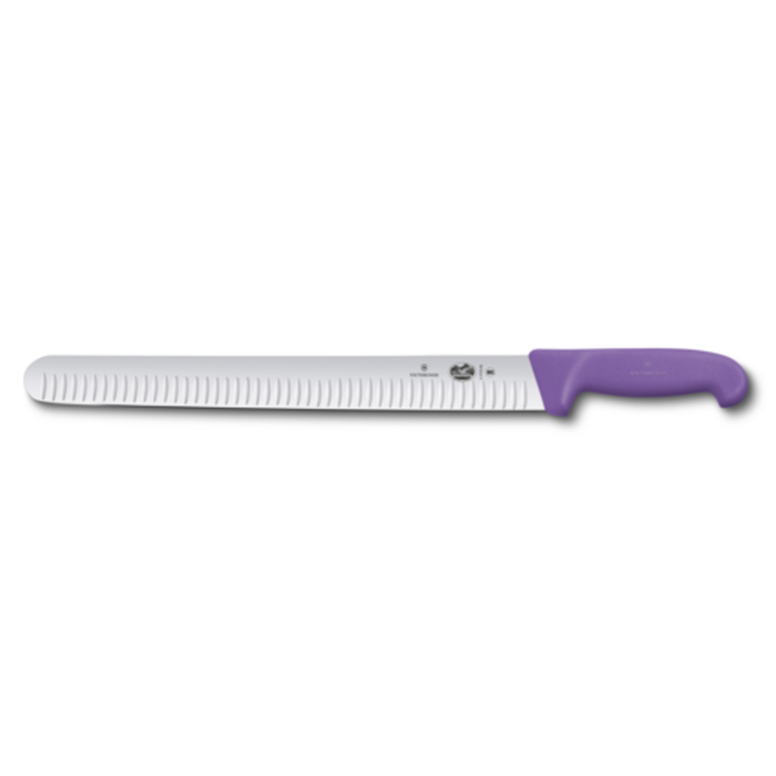 Victorinox 5.4725.36 14" Granton Edge Slicer Knife Purple Handle