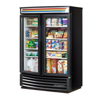 True Manufacturing GDM-35SL-RF-HC-LD 39.75" Glass Door Merchandiser