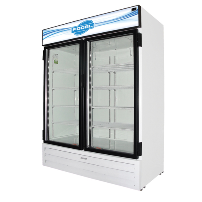 Fogel CR-49-HC Réfrigérateur vitré de présentation, 152 cm de large, 1,38 m³