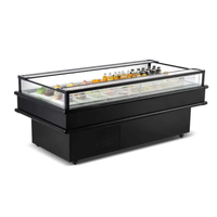 Ancaster Food Equipment AFE IC85 84.8 Inch Refrigerated Island Case