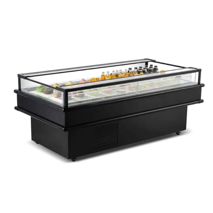 Ancaster Food Equipment AFE IC85 84.8 Inch Refrigerated Island Case