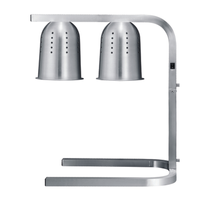 Global Solutions GS1670 14" x 20-1/8" Dual Bulb Heat Lamp