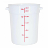 12 Qt Stackable Food Storage Container With Measurement Markings For Easy Ingredient Tracking