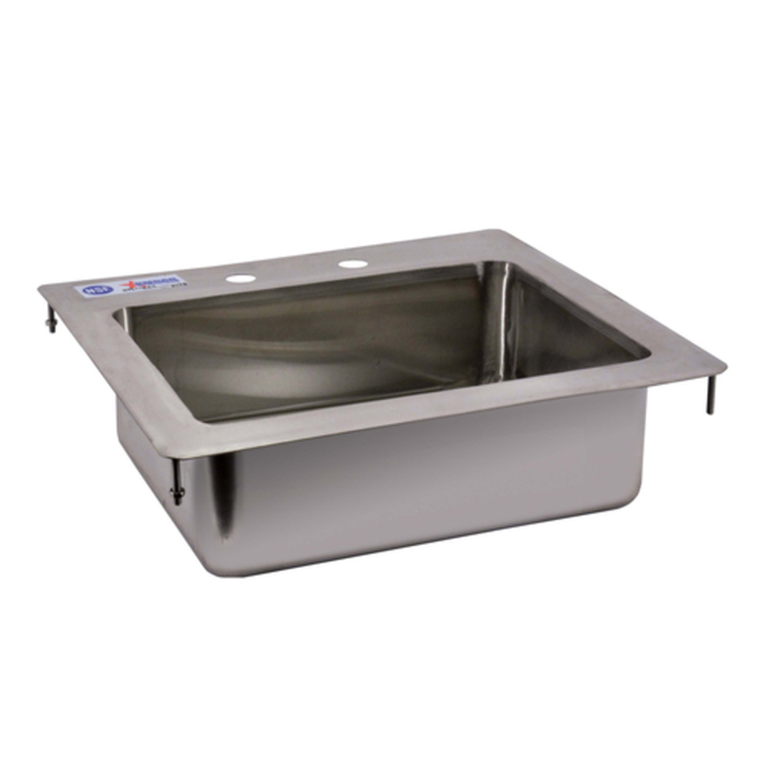 Omcan 39781 Drop-In Sink 14" x 10" One Compartment