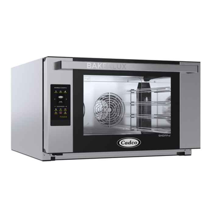 Cadco XAFT-04FS-TD Bakerlux Electric Convection Oven, (4) Full-Size Pans