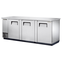 Réfrigérateur de bar arrière traversant True TBB-4PT-S de 229,5 cm