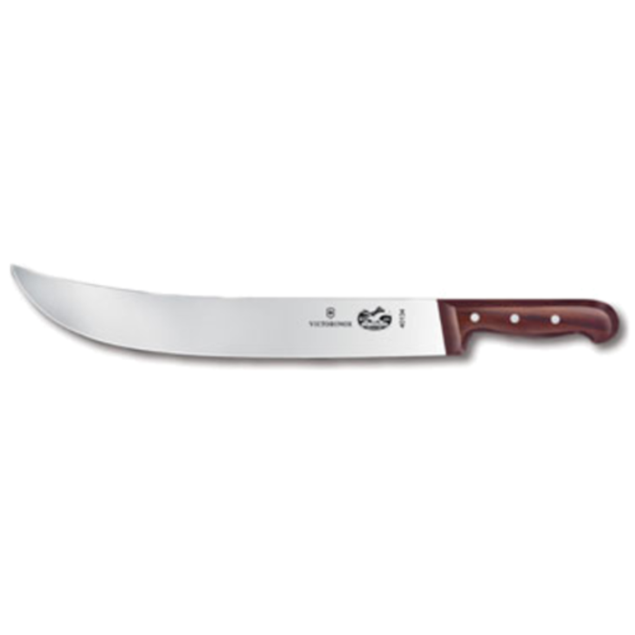 Victorinox 5.7300.36 14-Inch Curved Cimeter Butcher Knife Wood Handle