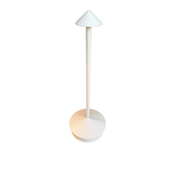 Omcan 48505 Rechargeable LED Table Lamp 4.13" dia. x 11.8"H
