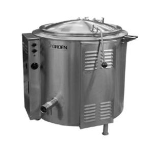 Groen EE-80 80-Gallon Stationary Electric Steam Jacketed Floor Kettle