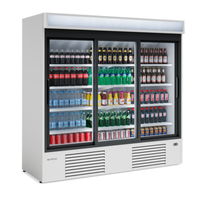 Infrico IMD-ERC200 82"W 71.7 cu. ft. Bottle Cooler Merchandiser