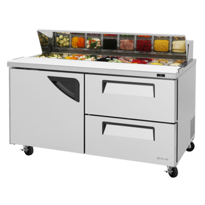 Turbo Air TST-60SD-D2-N 60" Refrigerated Sandwich/Salad Prep Table