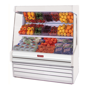 Présentoir réfrigéré ouvert pour viande Howard-McCray SC-OM30E-3L-S-LED de 99 cm de large