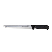 OMCAN 11834 8" Straight Blade Fillet Knife with Black Handle