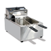 Omcan 39371 6.3 qt Single Pot Countertop Electric Fryer With Adjustable Temperature Control