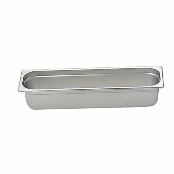 Alt Tag: Omcan 80617 Full Size 21.6 Qt. Stainless Steel Steam Pan full size 24-gauge 18/8 stainless steel steam table pan