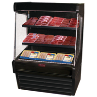 Howard-McCray SC-OM30E-3L-B-LED Vitrine réfrigérée ouverte pour viande de 99 cm de large