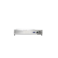 Atosa MSCT-48-10 50.13" Refrigerated Countertop Prep Station