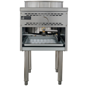 EFI HWR16-P 16" Liquid Propane Wok Range With Stainless Steel Legs And Efficient Heating System