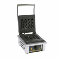 Roller Grill GES80 Single Electric Waffle Baker, 4 Waffle Capacity