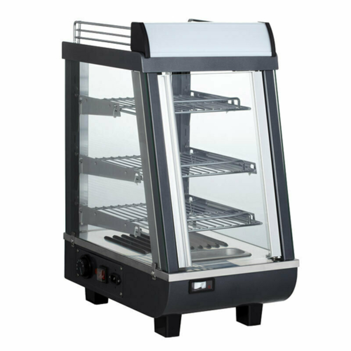 Omcan 44437 13" W Heated Countertop Self-Service Deli Display Case
