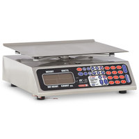 Torrey QC-20/40 40 lb Capacity Stainless Steel Counting Scale