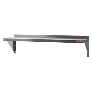 Rosko RO-WMS-3012 30"L x 12"W Wall Mounted Stainless Steel Shelf