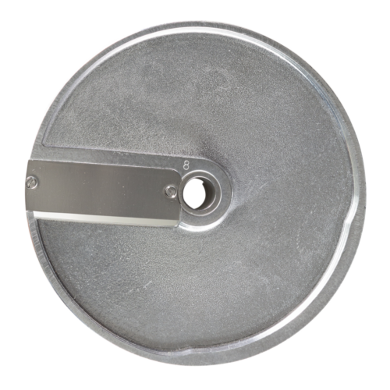 Eurodib 650116 Dicing Disc Plate Top View Made Of Aluminum For 8mm Dicing In Food Processors