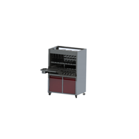 Skyfood CH-26TEPRM 43" x 32" Gas Barbecue Grill 26 Skewers