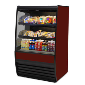 Federal Industries VRSS3660C 36"W Vision Series Open Refrigerated Merchandiser