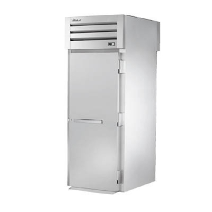 True Spec Series 35-Inch Solid Door Roll-Thru Heated Cabinet for Safe Food Temperature Management