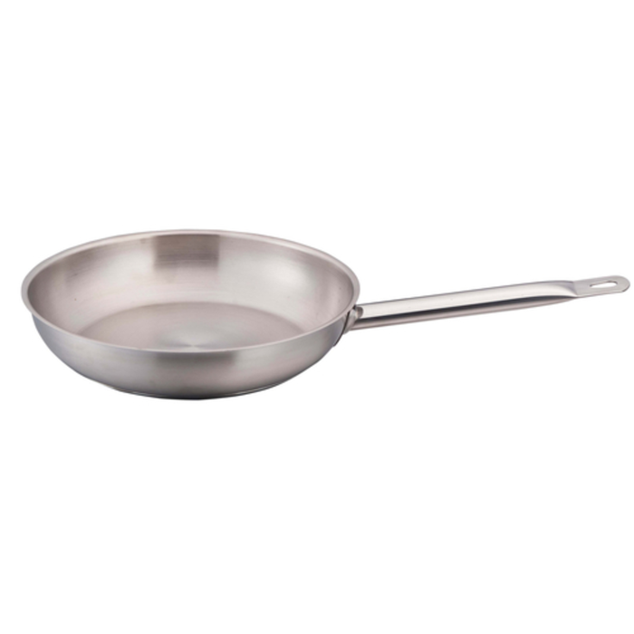 Omcan 80446 7.9-Inch Stainless Steel Commercial Fry Pan