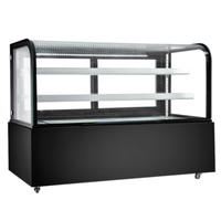 New Air NDC-72-CG 72.5" Curved Glass Refrigerated Display Case