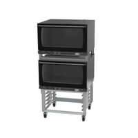 Cadco XAFS-193-2 Electric Double Deck 31.75"W Convection Oven Station