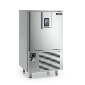 Alt Tag: Eurodib 45100390 33.9-Inch Commercial Reach-In Blast Chiller Freezer stainless steel reach-in unit with digital touchscreen control panel