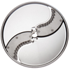 Dito Sama Slicing Disc, Eurodib 650090 Pressing Slicing Disc With Corrugated S-Blades For Food Processors