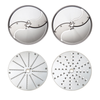 Eurodib Dito Sama Food Processor Disc Set Featuring Slicing And Grating Discs For Versatile Food Preparation