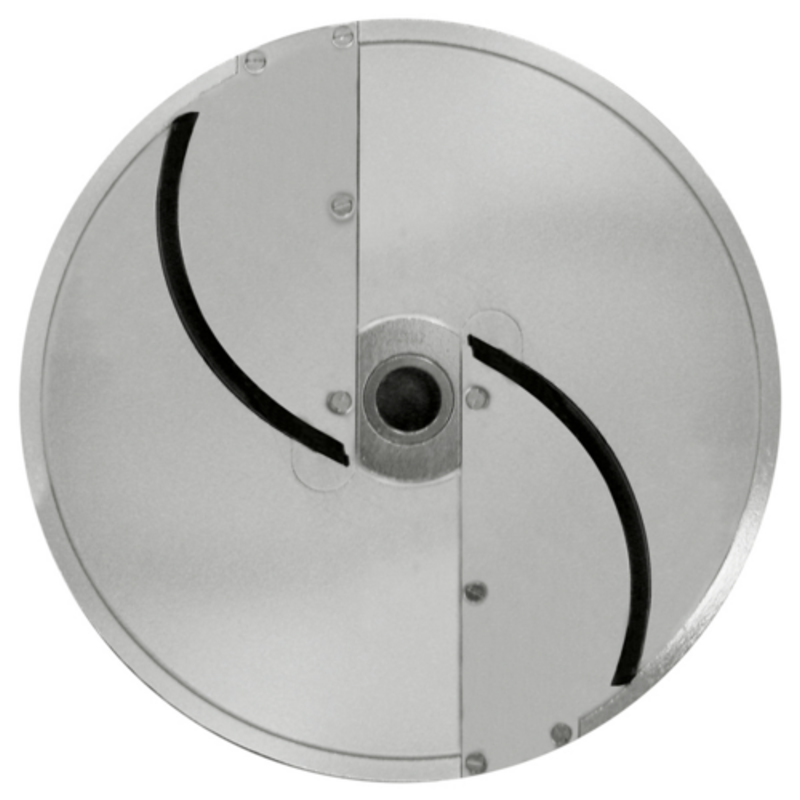 Disque de tranche Eurodib 653188 Food Processor – Disque de tranche en acier inoxydable Precision Commercial Cut de 3 mm pour robot alimentaire commercial