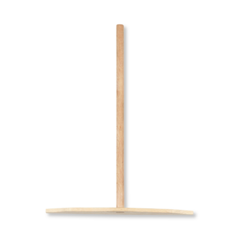 Eurodib ARH18 Wooden Crepe Spreader & Spatula Kit for Perfect Crepes wooden T-shaped crepe spreader tool